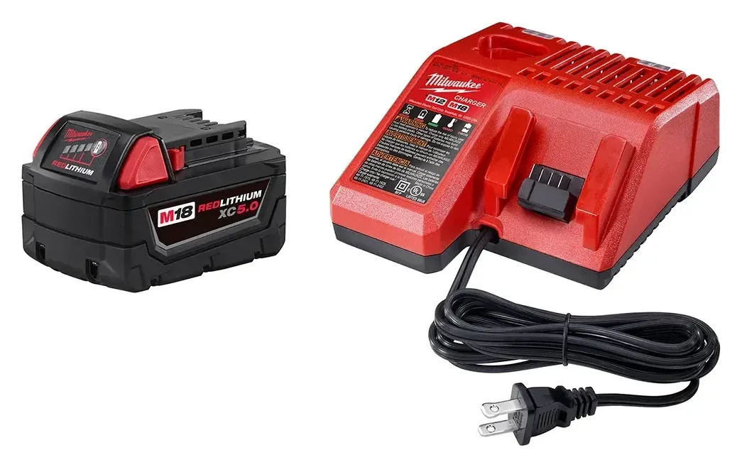 Milwaukee M18 Xc5.0 Battery/charger Kit