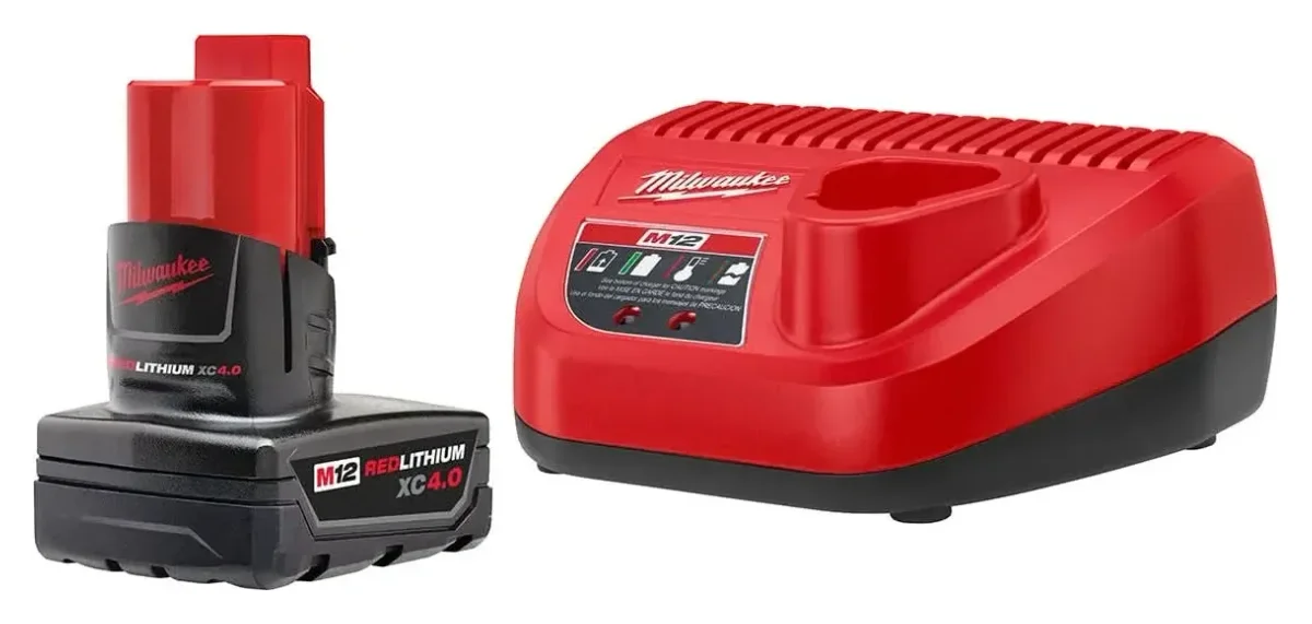 Milwaukee M12 Xc4.0 Batry/chrgr Kit