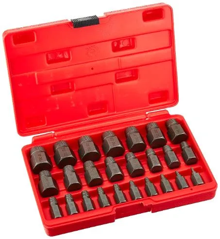25PC Multi-Spline Screw Extractor Set
