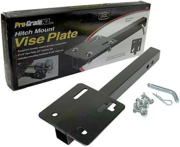 Pro-Grade Hitch Mounted Vise Plate