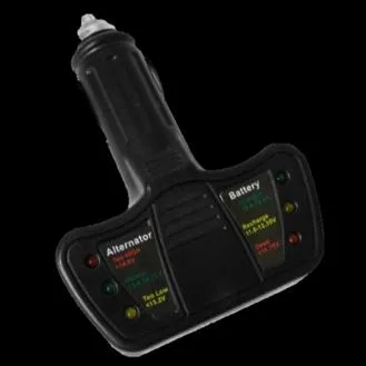 12V LED Battery/alternator Tester