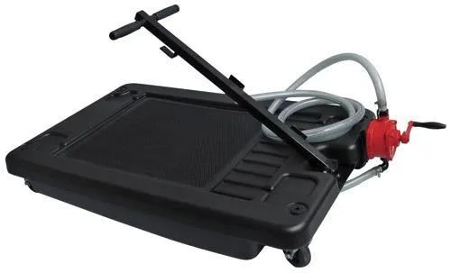 17 Gallon Low Profile Rolling Drain Pan