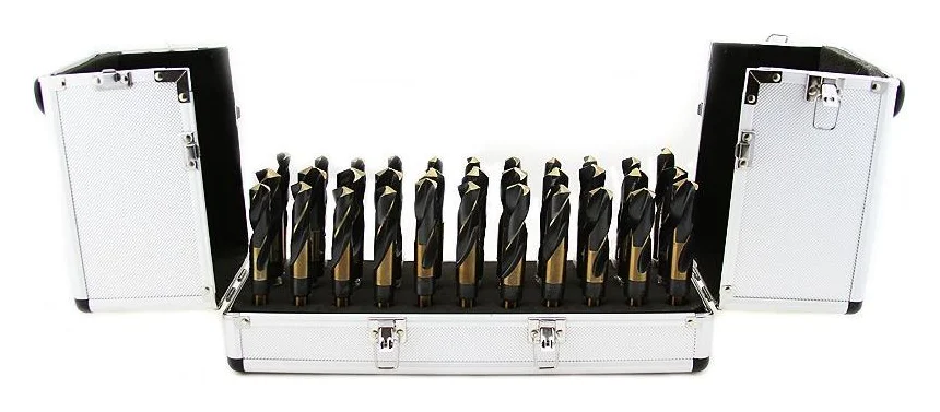 33PC S&d B&g 1/2" Shk Drill Bit Set