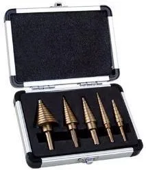 5PC Step Drill Bit Set – SAE