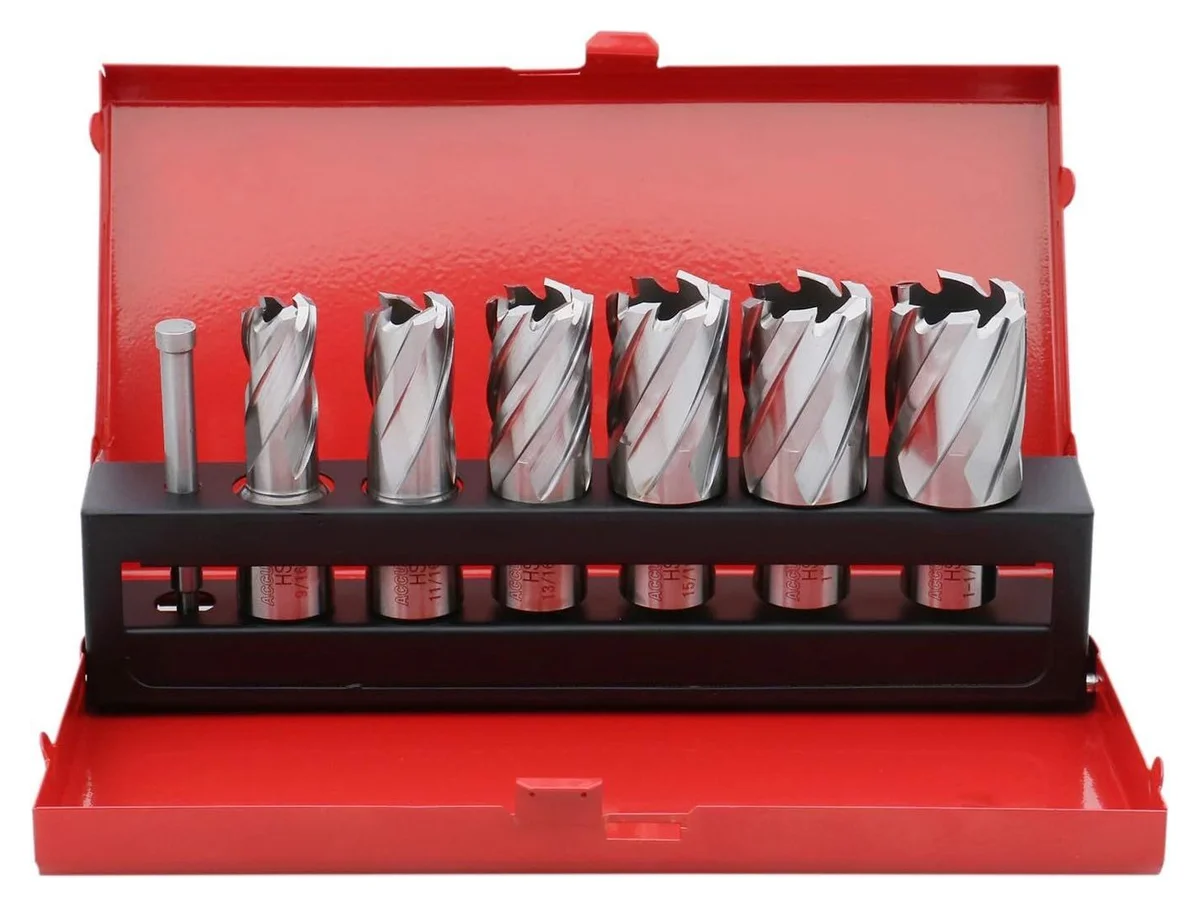 7PC Annular Cutter Kit 1" Doc