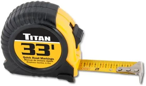 Titan 33ʹ Quick-Read Tape Measure