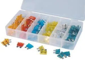 120PC Automotive Type Fuse Assortment Set