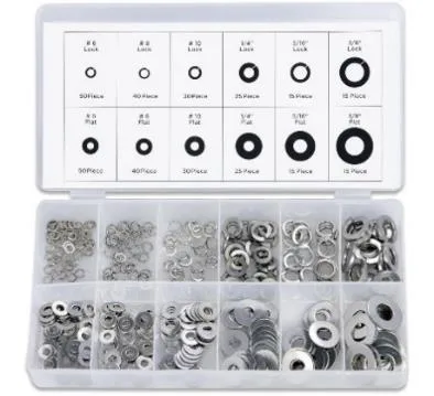 350PC Flat Washer Assortment