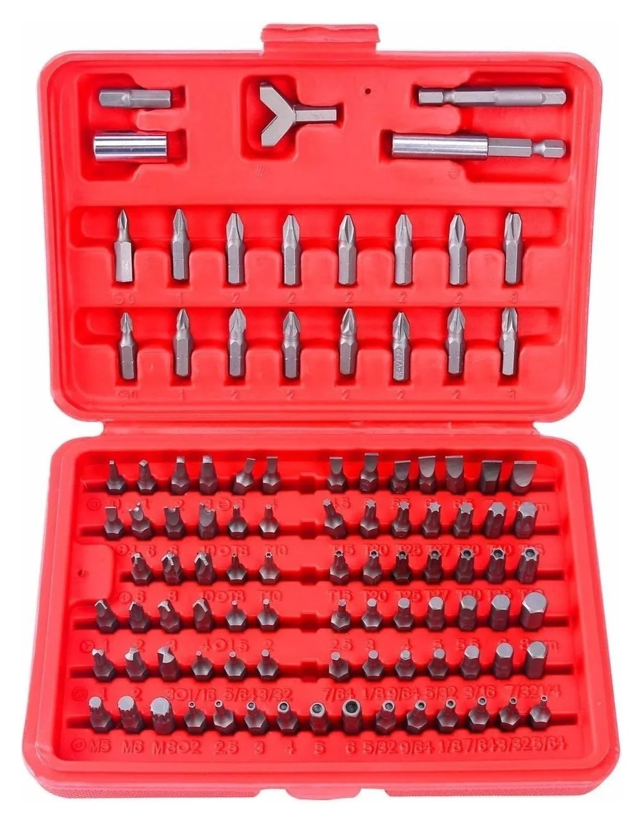 100PC Security Bit Set