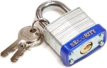 12PC Laminated Padlock Set, 30, 40, 50MM