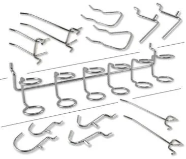 50PC Peg Board Tool Organizer Set