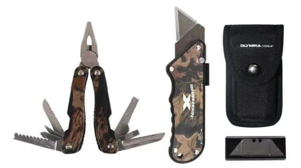 Olympia Turboknife X Camo Multi Tool