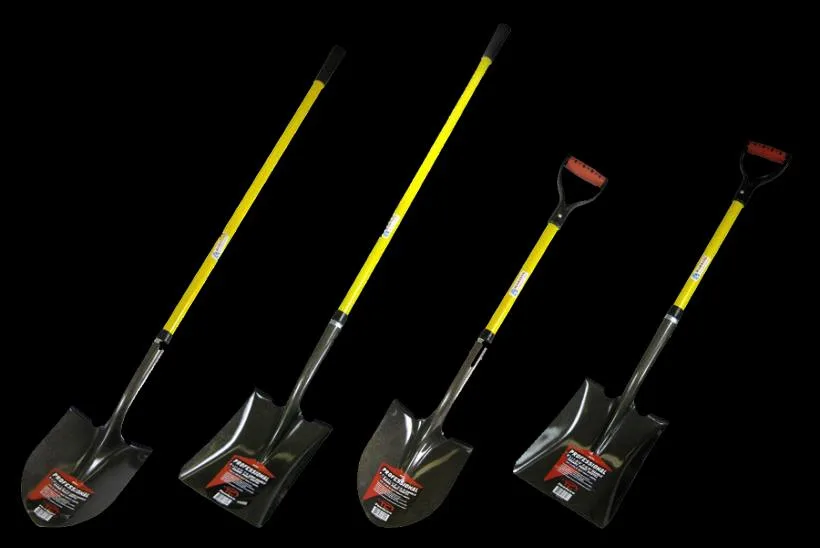 48" Round Point Shovel F/g Handle
