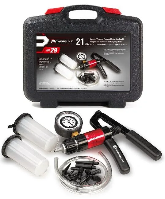 Powerbuilt 21PC Vacuum Pump Kit