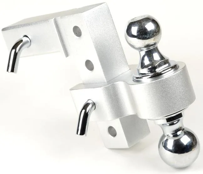 6" Adjustble Dual Aluminum Ball Mount