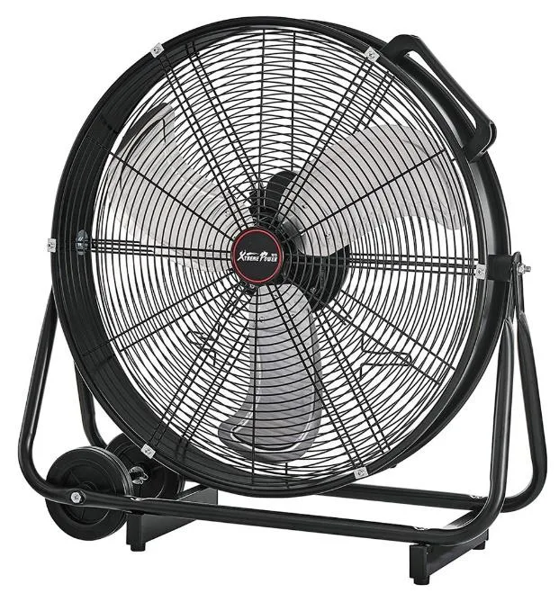 24" High-Velocity 3-SPEED Drum Fan