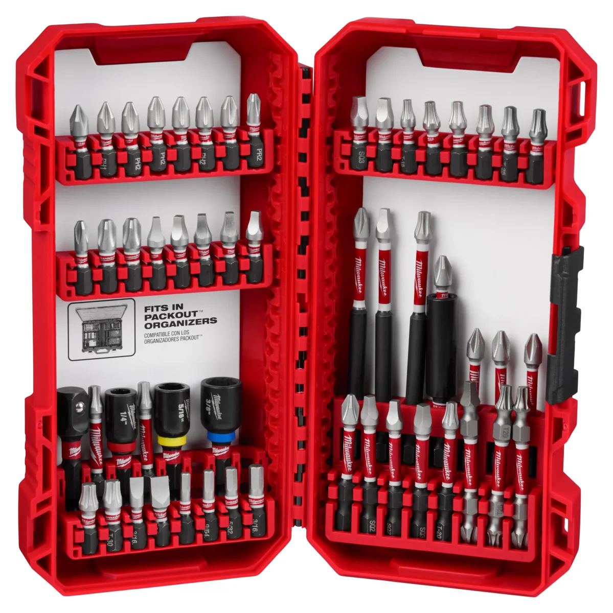 Milwaukee 54PC Impact Drill/driver Bit Set