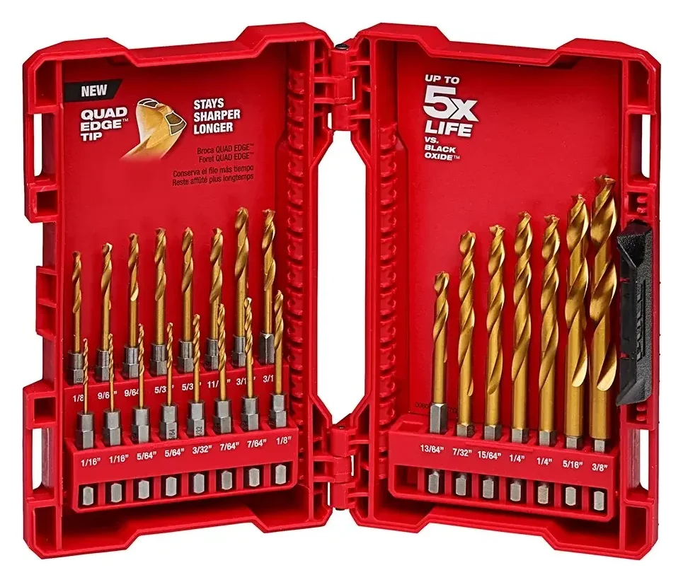 Milwaukee 23PC Tit Imp Drill Bits