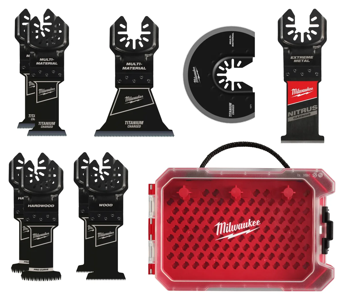Milwaukee 9PC Multi-Tool Blade Kit