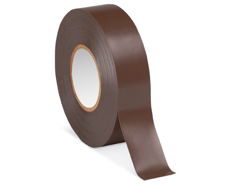 3/4" X 50' BROWN Electricians Tape (10 PACK)