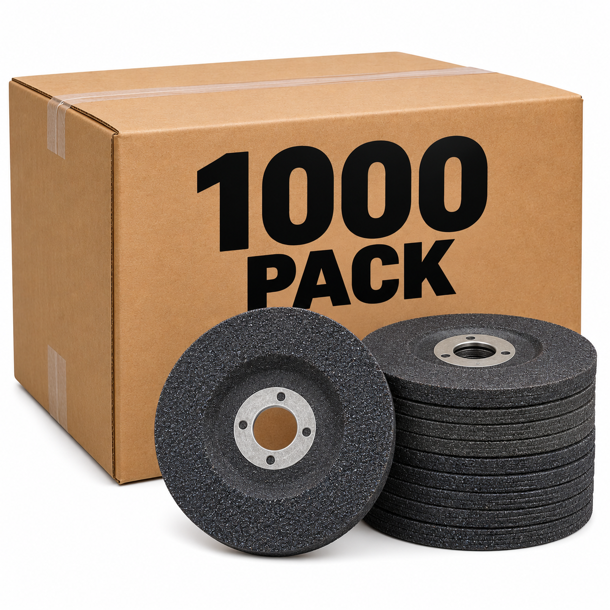4-1/2" Metal Grinding Wheels – 1,000 Pack | Bulk Industrial Abrasives