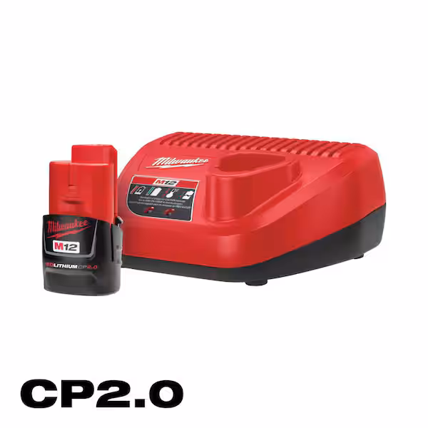 Milwaukee M12 Redlithium Battery/charger Kit