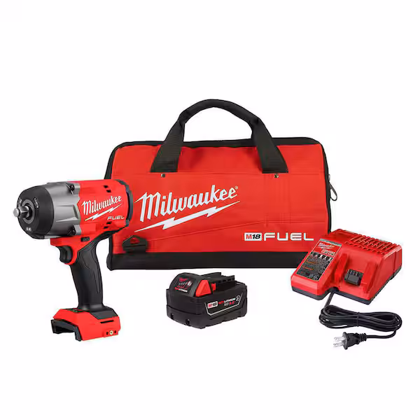 Milwaukee M18 Fuel 1/2" Impact Kit (1 Battery)